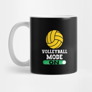 Volleyball  Mode On Mug